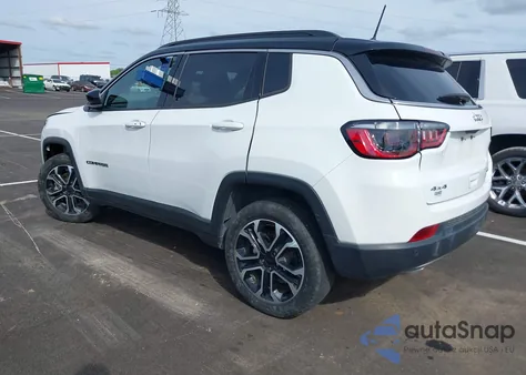 2023 Jeep Compass Limited 4X4 из США, поврежденный, VIN 3C4NJDCNXPT565743